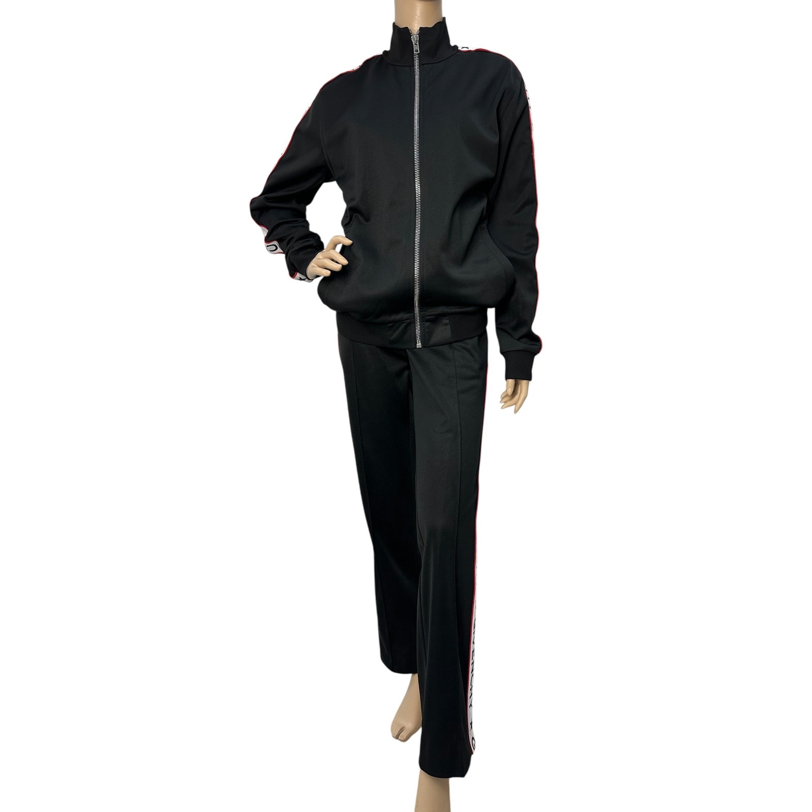 Givenchy Black Contrast Side Stripes Tracksuit Sz.M
